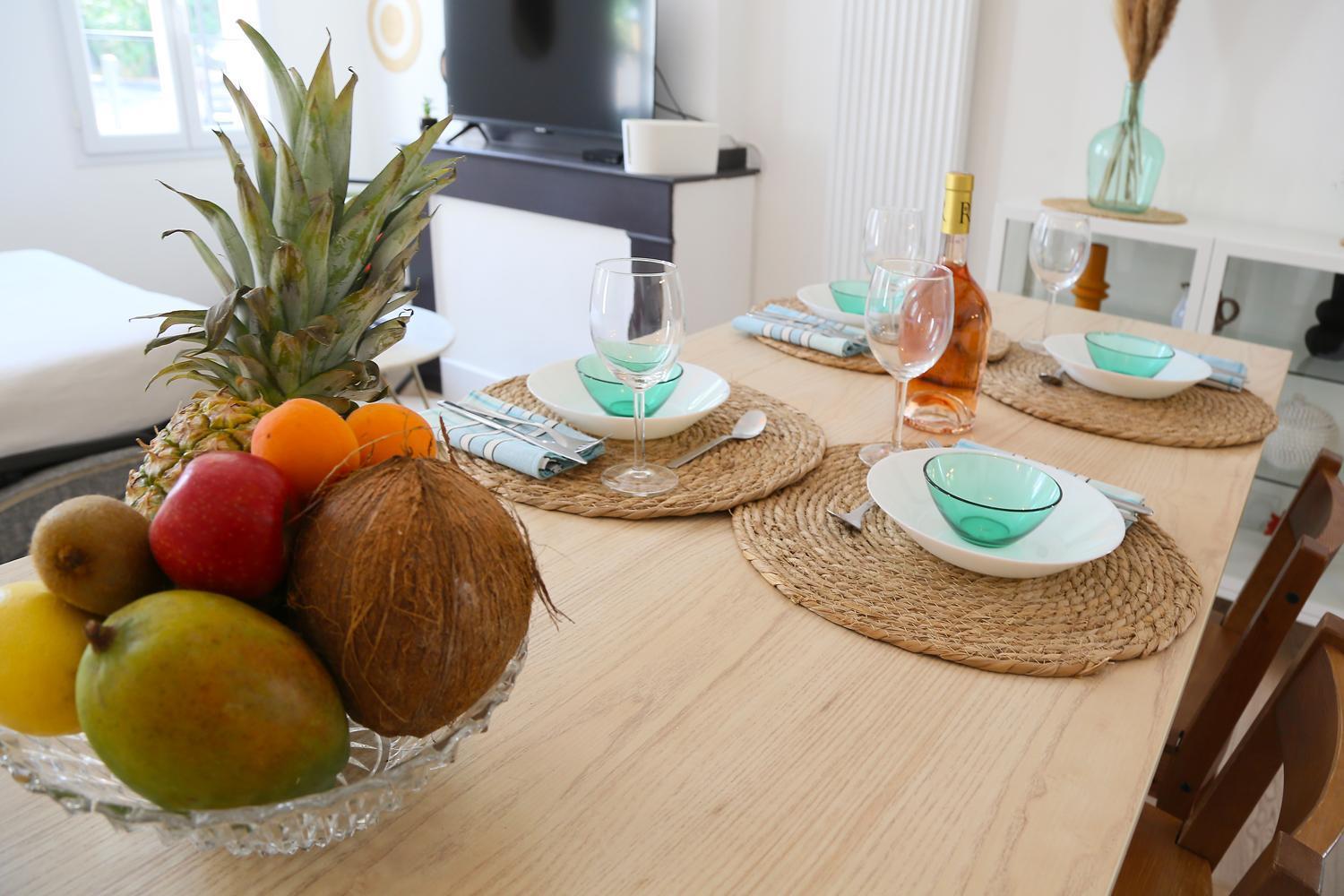 L'ethnique 7p - Climatisation - Jardin - Parking - Salle De Sport Appartement *
