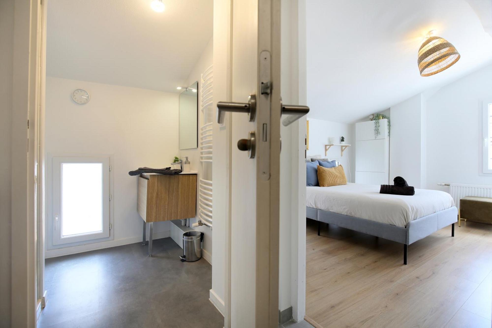 L'ethnique 7p - Climatisation - Jardin - Parking - Salle De Sport Appartement *