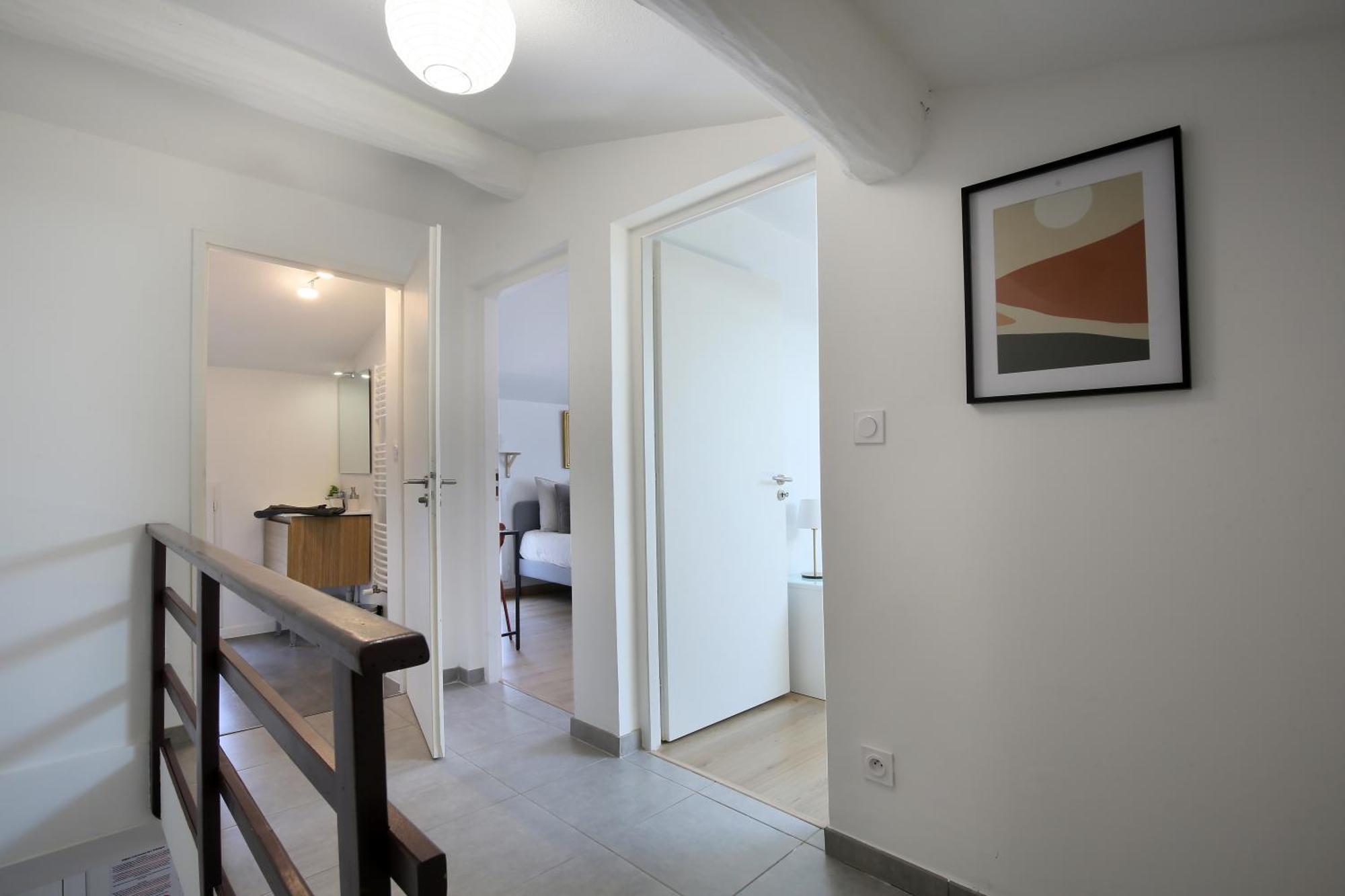 L'ethnique 7p - Climatisation - Jardin - Parking - Salle De Sport Apartment *