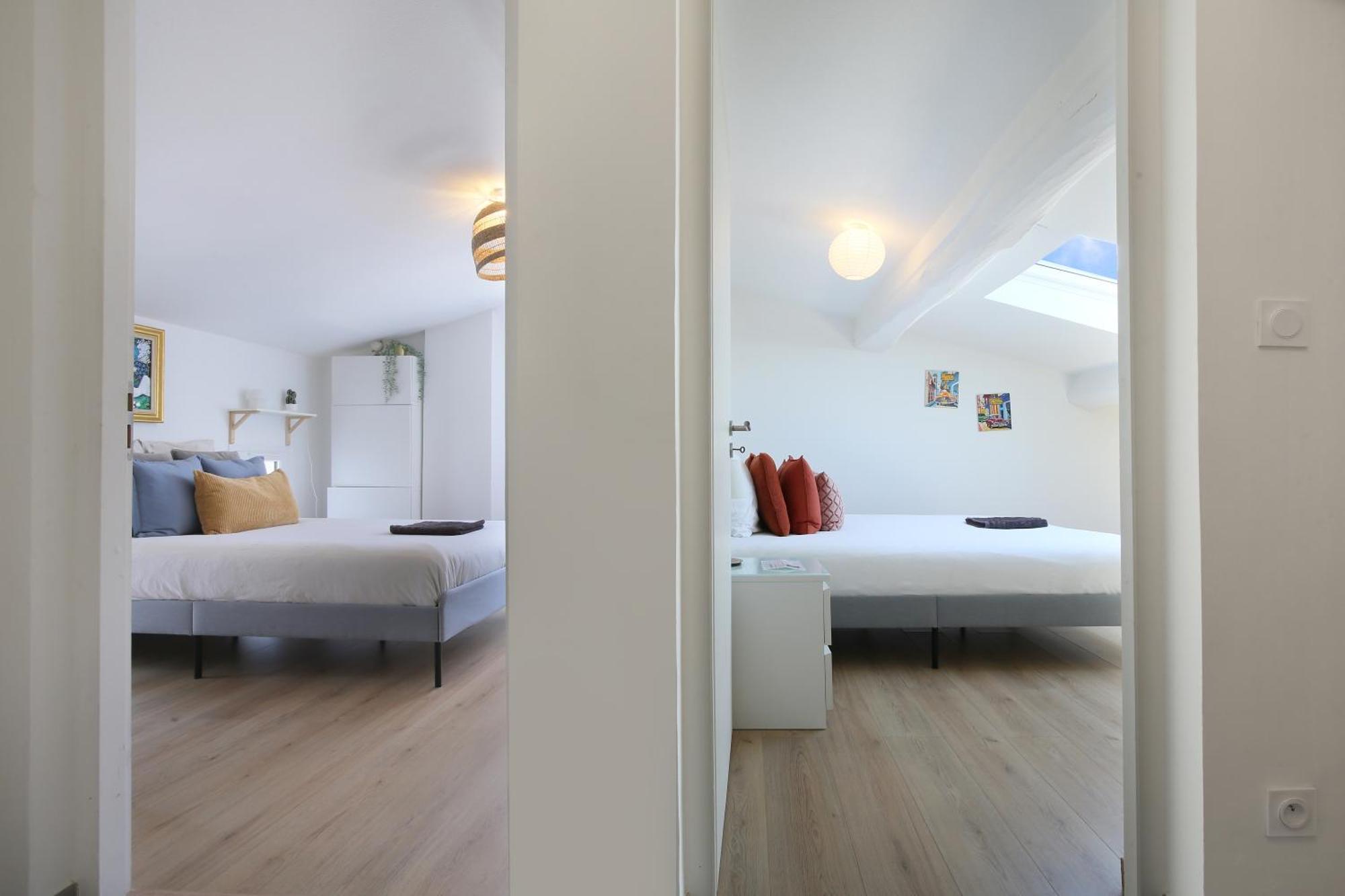 Appartement L'ethnique 7p - Climatisation - Jardin - Parking - Salle De Sport *