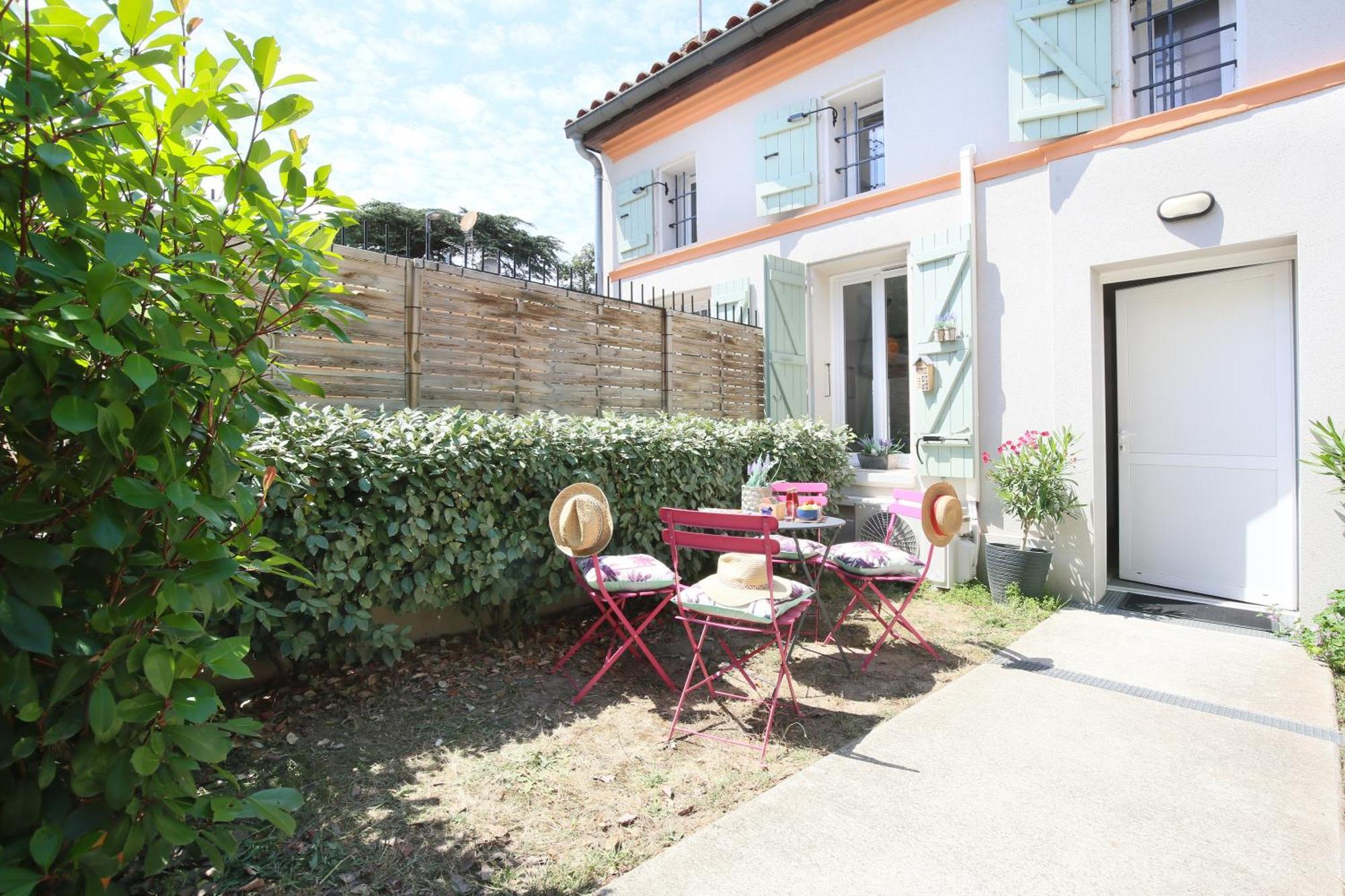L'ethnique 7p - Climatisation - Jardin - Parking - Salle De Sport Appartement Toulouse